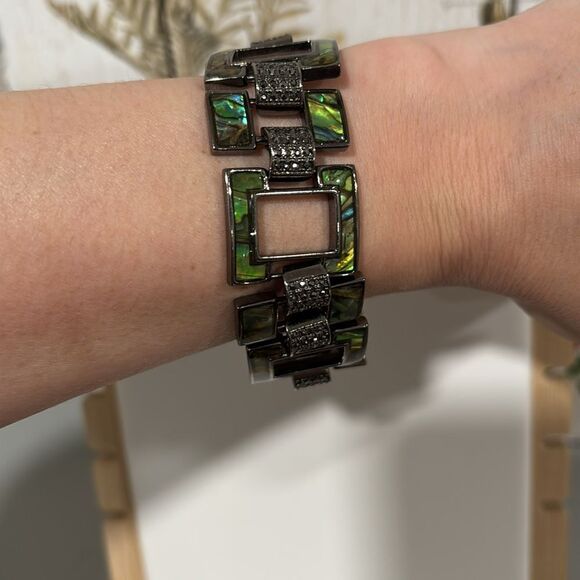 Lia Sophia After Hours abalone bracelet - Picture 1 of 6